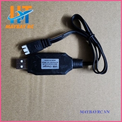 Cáp sạc usb cho pin lipo / lion 7.4v 2s máy bay, tàu xe...