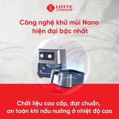 Nồi Chiên Không Dầu LOTTE ALUMINIUM 5.5L - công nghệ Air Fryer (LTS-AF5SM)