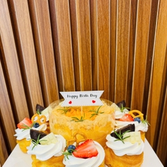 Bánh Sinh Nhật Bông Lan Trứng Muối