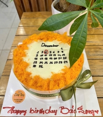 Bánh Sinh Nhật Bông Lan Trứng Muối