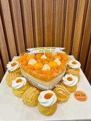 Bánh Sinh Nhật Bông Lan Trứng Muối