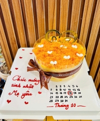 Bánh Sinh Nhật Bông Lan Trứng Muối