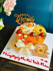 Bánh Sinh Nhật Bông Lan Trứng Muối