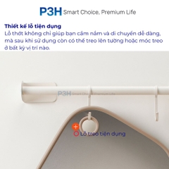 Thớt hai mặt LocknLock Double sided board inox 304, nhựa PP kháng khuẩn CKD096IVY P3H