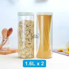 Bộ 2 hộp bảo quản thực phẩm Lock&Lock Interlock dung tích 1.6L INL303