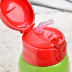 Bình nước giữ nhiệt dành cho bé Lock&Lock Cartoon có quai đeo 2 đầu rót LHC1435