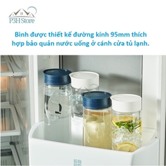 Bình nước Lock&Lock Easy Open với nắp thiết kế mở bằng 1 chạm dung tích 1.2L HAP813N 1.5L HAP814N