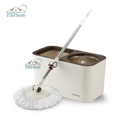 Bộ lau nhà lớn Lock&Lock Dual Bucket Spin Mop ETM478