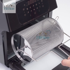 Nồi chiên không dầu Lock&Lock 12L đa năng thay thế nhiều dụng cụ nấu ăn EJF696BLK - Lò Chiên Không Khí Hàng Chính Hãng