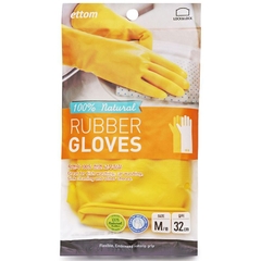 Bao tay găng tay rửa chén cao su tự nhiên Lock&Lock ETM805P ETM804Y ETM803Y