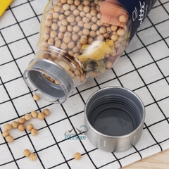 Bình đựng thực phẩm có lưới lọc Lock&Lock Canister dùng ngâm tỏi ớt đựng gia vị HTE550 HTE551 HTE552 HTE553