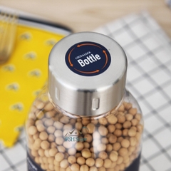 Bình đựng thực phẩm có lưới lọc Lock&Lock Canister dùng ngâm tỏi ớt đựng gia vị HTE550 HTE551 HTE552 HTE553