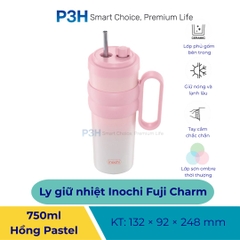 Bình Giữ Nhiệt ruột phủ sứ Inochi Fuji Charm 750ml Phong Cách, Bền Bỉ và Tiện Lợi P3H