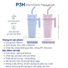 Bình Giữ Nhiệt Fuji Zest Inochi Tươi Mới Mỗi Ngày, Giữ Trọn Nhiệt Độ P3H