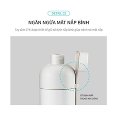 Bình giữ nhiệt Lock&Lock Belt Bottle 490ml LHC4267