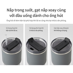 Bình giữ nhiệt Lock&Lock Metro Drive 650ml thiết kế riêng cho ngưới lái xe LHC4277S