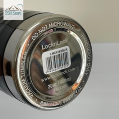 Bình Giữ Nhiệt LocknLock 900ml Wave Handle màu đen LHC4163BLK