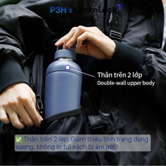 Bình Giữ Nhiệt LocknLock 700ml Balance Fit LHC4400 Chỉ Dùng Đồ Uống Lạnh mở nắp dùng được như ly giữ nhiệt P3H