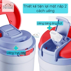 Bình giữ nhiệt LocknLock Dual One Touch Tumbler 320ML LHC3276 , 430ML LHC3282 P3H Store