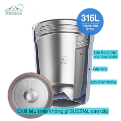 Bình giữ nhiệt LocknLock Dual One Touch Tumbler 320ML LHC3276 , 430ML LHC3282 P3H Store