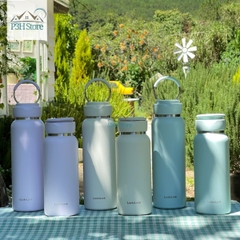 Bình giữ nhiệt LocknLock Sling Ring có quai xách dung tích 650ml LHC4321 và 800ml LHC4322 P3HStore