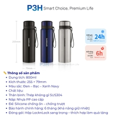 Bình Giữ Nhiệt LocknLock Vacuum Bottle 800ml LHC6180
