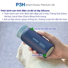 Bình Giữ Nhiệt Mini Inochi Fuji Cylin 200ml – Nhỏ Gọn, Đẹp Tinh Tế, Mang Đi Mọi Nơi P3H