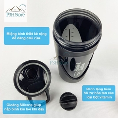 Bình lắc Lock&lock 800ml Balance Shake it bottle chuyên dùng pha chế các loại thức uống HAP949