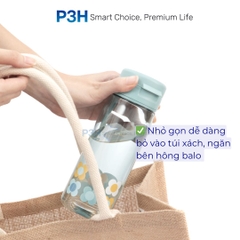 Bình nước FAMI nhựa tritan Inochi dung tích 350ml/500ml/700ml với họa tiết sinh động P3H