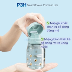 Bình nước FAMI nhựa tritan Inochi dung tích 350ml/500ml/700ml với họa tiết sinh động P3H