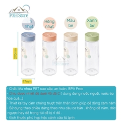 Bình đựng nước nắp trượt 1.5L Inochi Kita Brisk BPA FREE nhiêu màu dùng đựng nước ép hoa quả K2204 P3H Store