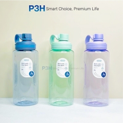 Bình nước thể thao nhựa Tritan Inochi Kita Sport dung tích lớn 2L nắp vặn dễ di chuyển P3H