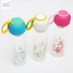 Bình thủy tinh Lock&Lock 2 lớp chịu nhiệt 350ml LLG654