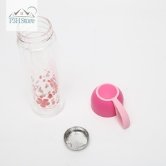 Bình thủy tinh Lock&Lock 2 lớp chịu nhiệt 350ml LLG654