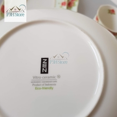 Bộ chén dĩa sứ 23 món Lock&Lock The Rose SLT662