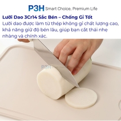 Bộ Dao Nhà Bếp 5 Món LocknLock Wall Mounted Knife Set CKK307S5 – Có Hộp Đựng Dán Tường, Màu Trắng P3H