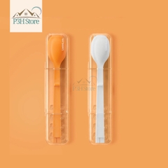 Bộ muỗng đũa nĩa LocknLock 21cm Lego Cutlery Set chat lieu n toàn dễ dàng xếp gọn TLL108