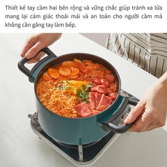 Bộ nồi chảo Lock&Lock Decore 3 món LDE1181IHS01