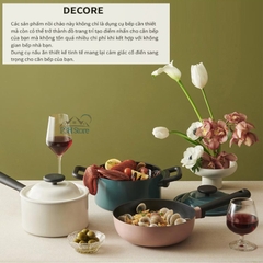 Bộ nồi chảo Lock&Lock Decore 3 món LDE1181IHS01