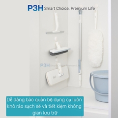 Cây lau nhà , bàn chải chà sàn , gạt nước , chổi quét bụi Inochi Souji Universal cán đa năng gắn được nhiều phụ kiện khác nhau P3H