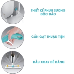 Cây lau nhà xịt nước Lock&Lock Spray Mop ETM461