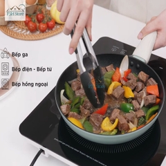 Chảo chống dính LocknLock Rosemary sử dụng được bếp từ CAF2046 CAF2246 CAF2446 Xanh Mint