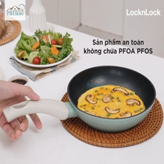 Chảo chống dính LocknLock Rosemary sử dụng được bếp từ CAF2046 CAF2246 CAF2446 Xanh Mint