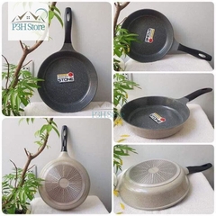 Chảo vân đá Lock&Lock dòng Stone 7 lớp các size từ 24cm đến 28cm LCA6243 LCA6263 LCA6283