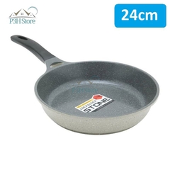 Chảo vân đá Lock&Lock dòng Stone 7 lớp các size từ 24cm đến 28cm LCA6243 LCA6263 LCA6283