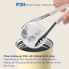 Combo Ly Giữ Nhiệt và Quai Đeo Silicone LocknLock Energetic Tumbler x TLL076 – Set 2 món tiện lợi, thời trang P3H