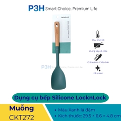 Bộ Dụng Cụ Nhà Bếp Silicone LocknLock DECO WOODEN Tay Cầm Gỗ Cao Cấp Bán Lẻ Theo Từng Món CKT236 CKT270 CKT271 CKT272 CKT273 P3H Store