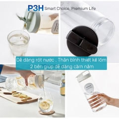 Bình nước nhựa LocknLock Easy Grip dung tích 1.2L/1.5L HAP813 HAP814