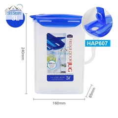 Bình nước Lock&Lock dạng rót Jug 1.5L/2L/3L HPL733 HPL735 HAP607