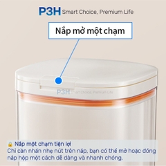 Hộp Đựng Thực Phẩm Khô LocknLock Kèm Muỗng Nắp Một Chạm Kín Hơi Không Ẩm Mốc HTE904 HTE905 HTE906 P3H